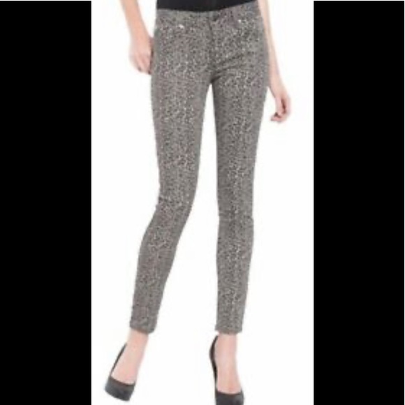 Paige Peg Skinny jeans snow leopard print size 26 - Picture 11 of 11